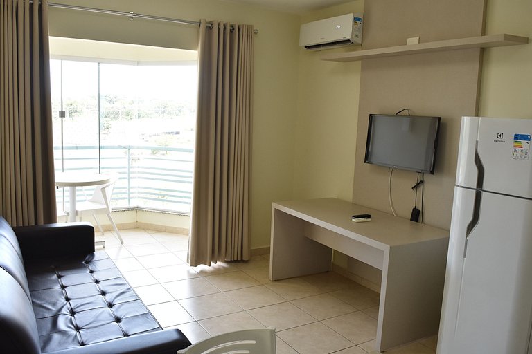 Apartamento de 1 quarto - Thermas do Bosque