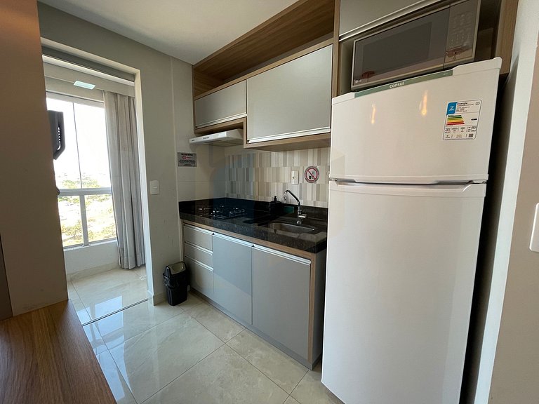 Apartamento de 2 Quartos imobiliado - Caldas Novas