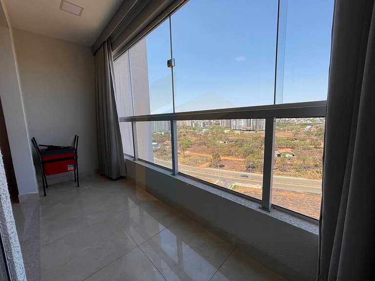Apartamento de 2 Quartos mobiliado - Caldas Novas