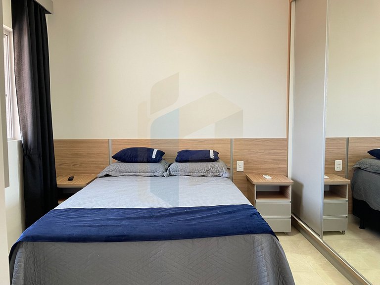 Apartamento de 2 Quartos mobiliado - Caldas Novas
