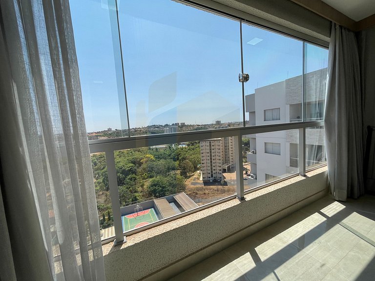 Apartamento de 1 Quarto imobiliado - Caldas Novas