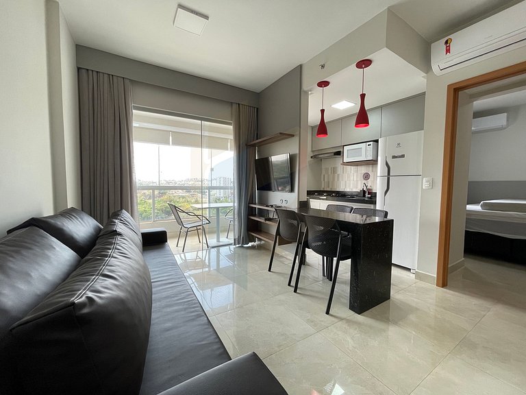Apartamento de 1 Quarto imobiliado