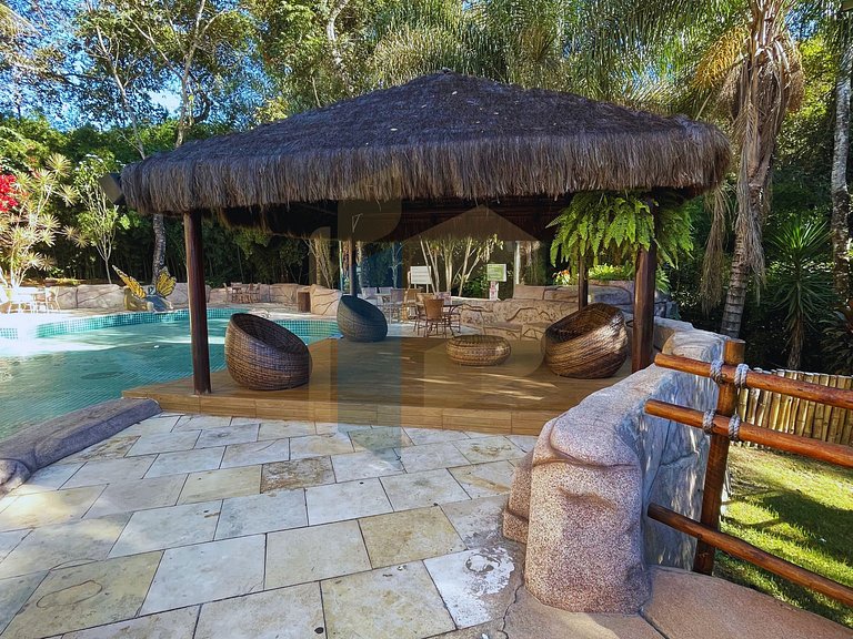 Apartamento de 1 quarto Thermas do Bosque