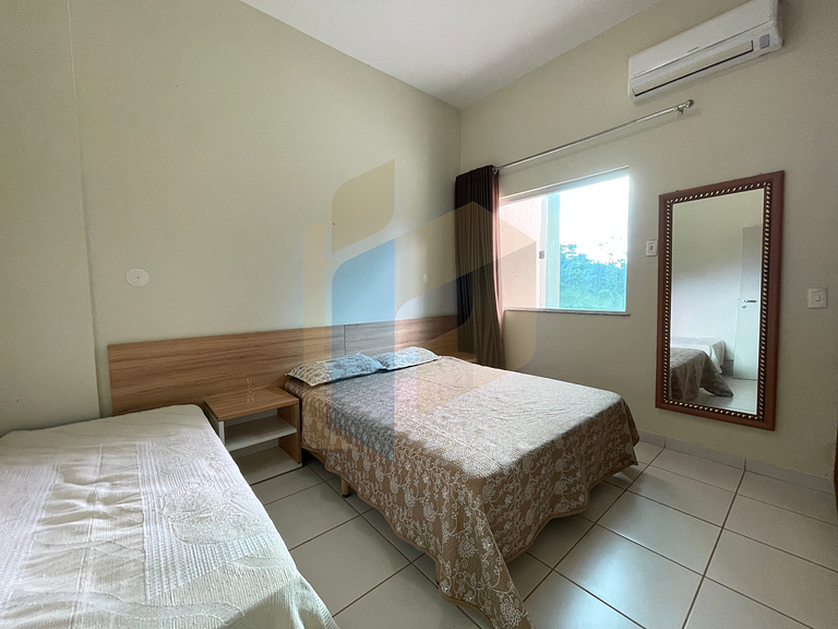Apartamento de 1 quarto Thermas do Bosque