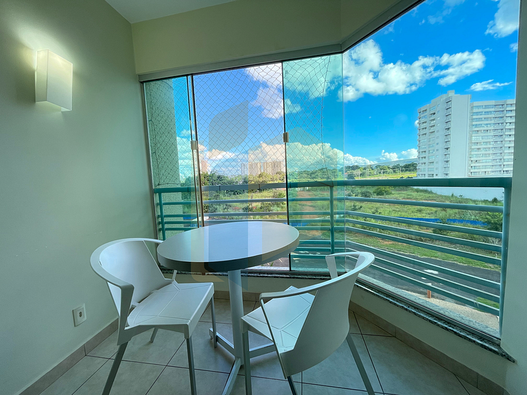 Apartamento de 1 quarto - Thermas do Bosque