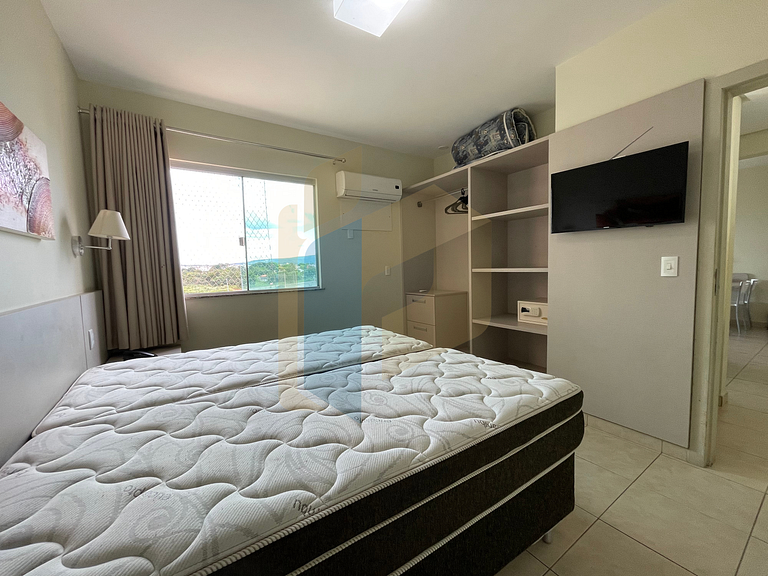 Apartamento de 1 quarto Thermas do Bosque