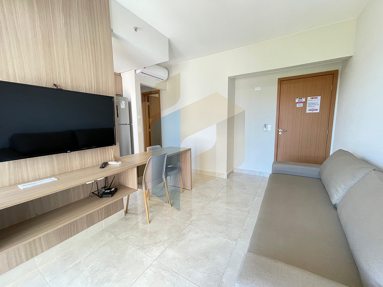 Apartamento de 2 Quartos imobiliado - Caldas Novas