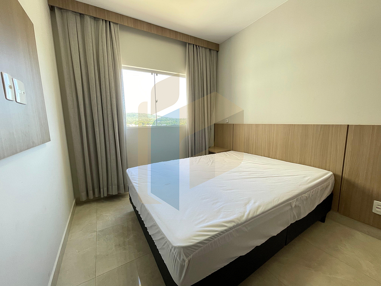 Apartamento de 2 Quartos mobiliado - Caldas Novas
