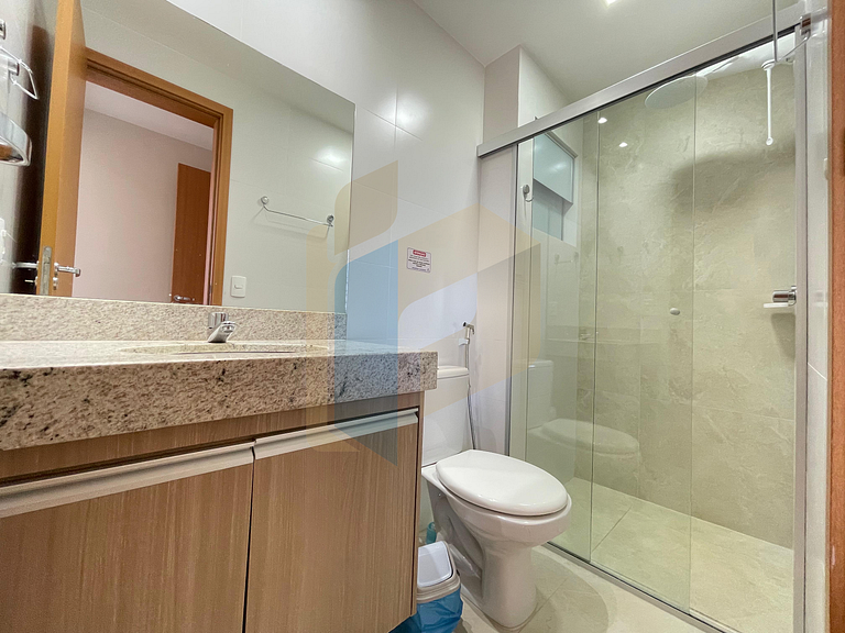 Apartamento de 2 Quartos mobiliado - Caldas Novas