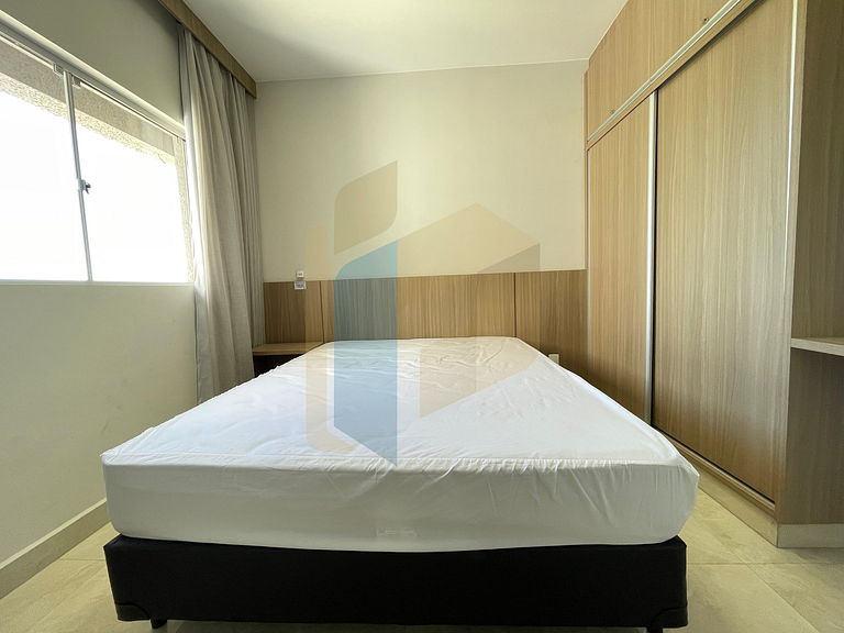 Apartamento de 2 Quartos mobiliado - Caldas Novas