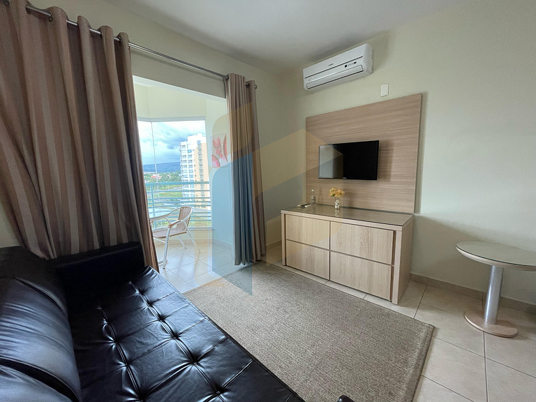 Apartamento 1 quarto Thermas do Bosque
