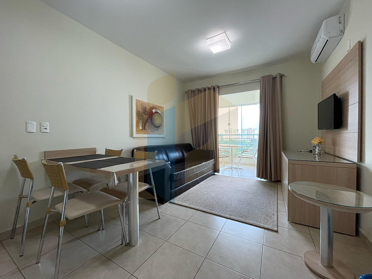 Apartamento 1 quarto Thermas do Bosque