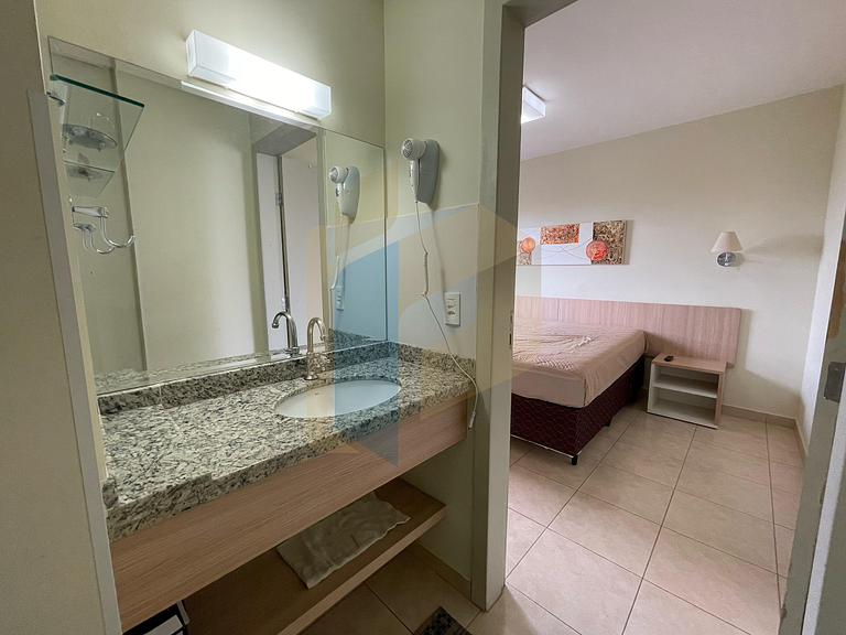 Apartamento 1 quarto Thermas do Bosque
