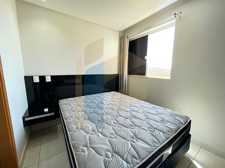Apartamento de 1 quarto mobiliado - Caldas Novas