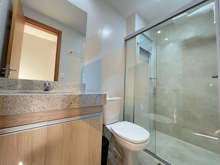 Apartamento de 2 Quartos mobiliado - Caldas Novas