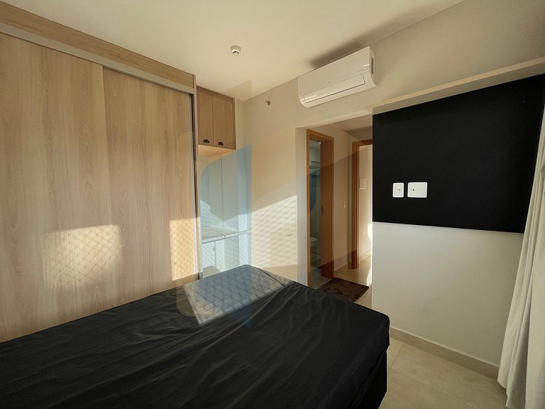 Apartamento de 2 Quartos mobiliado - Caldas Novas