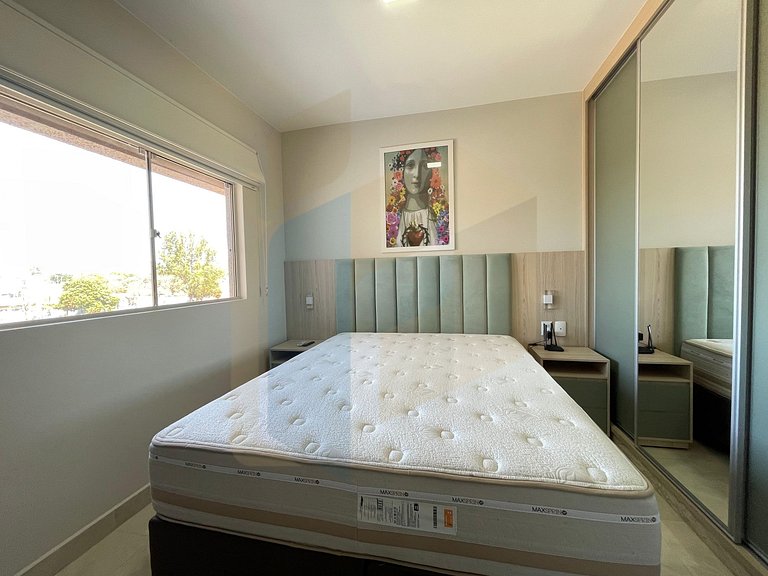 Apartamento de 2 Quartos imobiliado - Caldas Novas