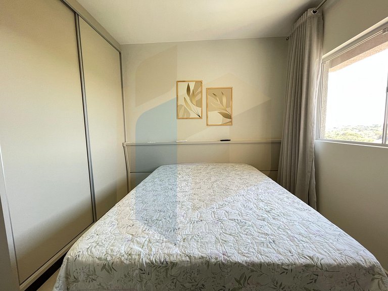 Apartamento de 2 Quartos imobiliado - Caldas Novas