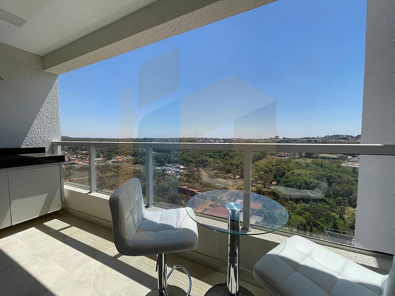 Apartamento de 2 Quartos imobiliado - Caldas Novas