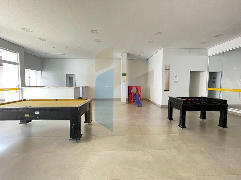 Apartamento de 1 quarto mobiliado - Caldas Novas