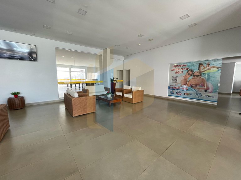 Apartamento de 1 quarto mobiliado - Caldas Novas