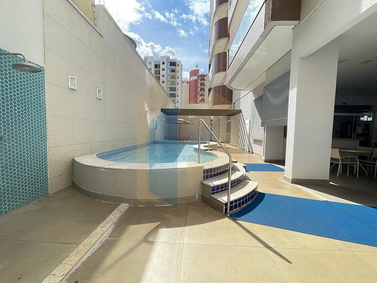 Apartamento de 1 quarto mobiliado - Caldas Novas