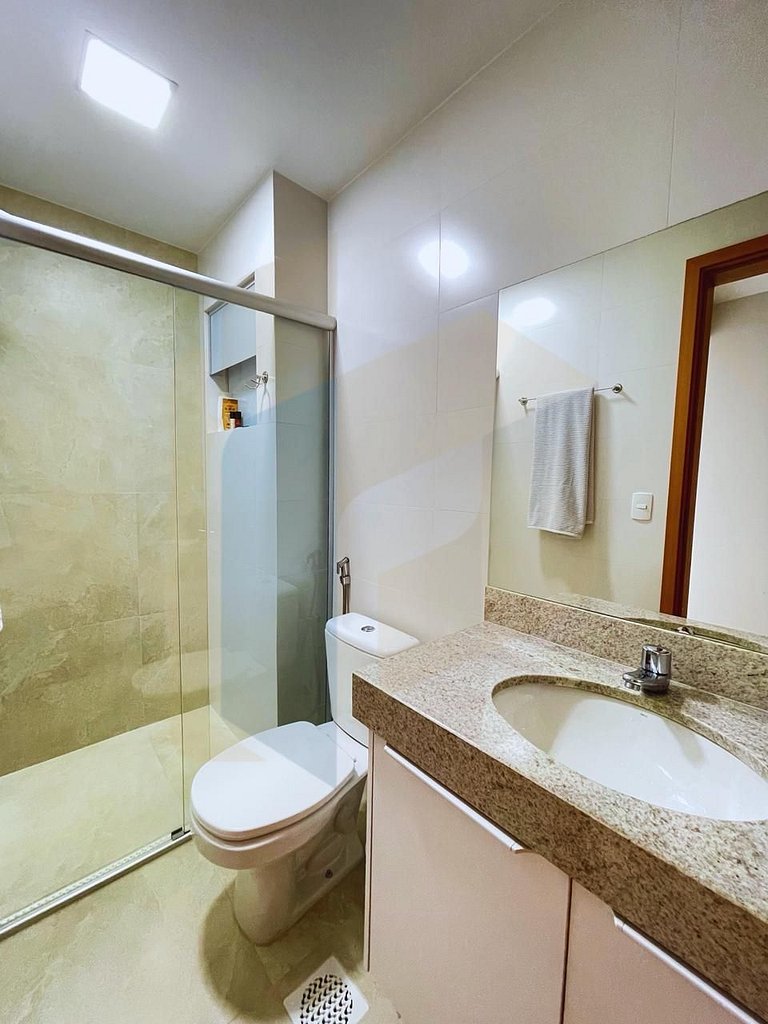 Apartamento de 2 Quartos imobiliado - Caldas Novas