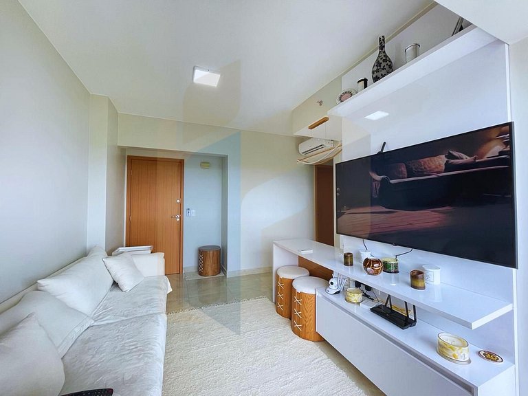 Apartamento de 2 Quartos mobiliado - Caldas Novas