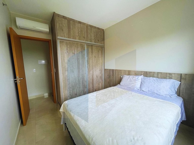 Apartamento de 2 Quartos imobiliado - Caldas Novas
