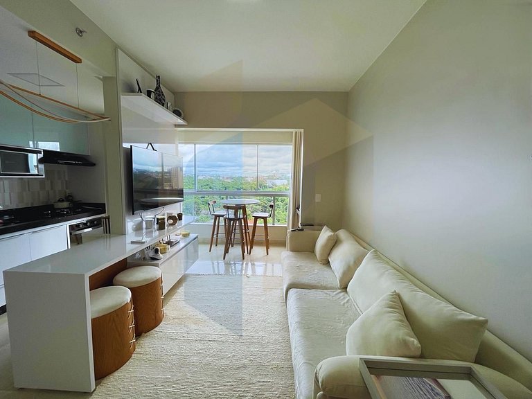 Apartamento de 2 Quartos mobiliado - Caldas Novas