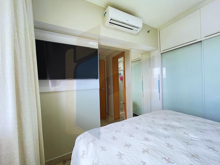 Apartamento de 2 Quartos mobiliado - Caldas Novas