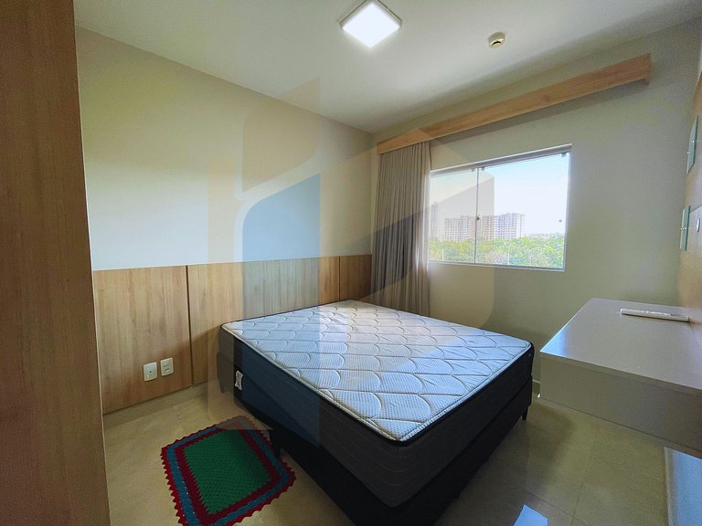 Apartamento 1 quarto 2 banheiros Recanto do Bosque