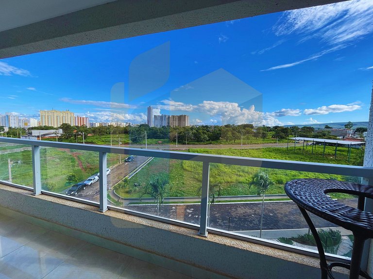 Apartamento 1 quarto 2 banheiros Recanto do Bosque