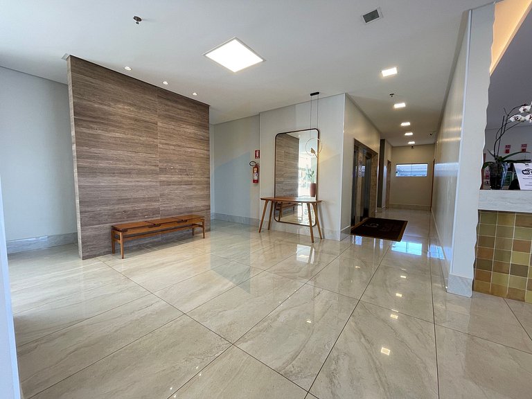 Apartamento 1 quarto 2 banheiros Recanto do Bosque