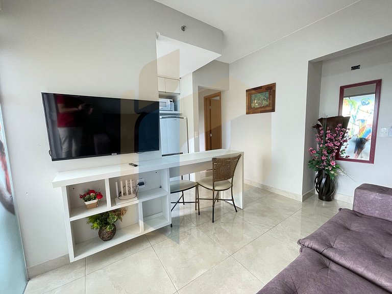 Apartamento de 2 Quartos mobiliado - Caldas Novas