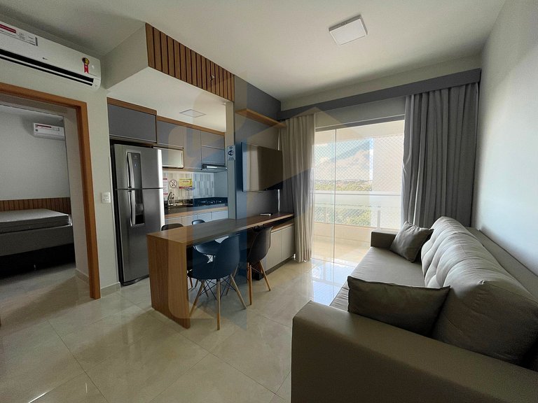 Apartamento 1 Quarto 1 Banheiro Recanto do Bosque
