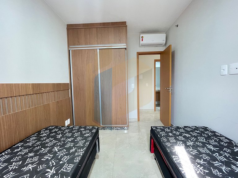 Apartamento de 2 Quartos mobiliado - Caldas Novas