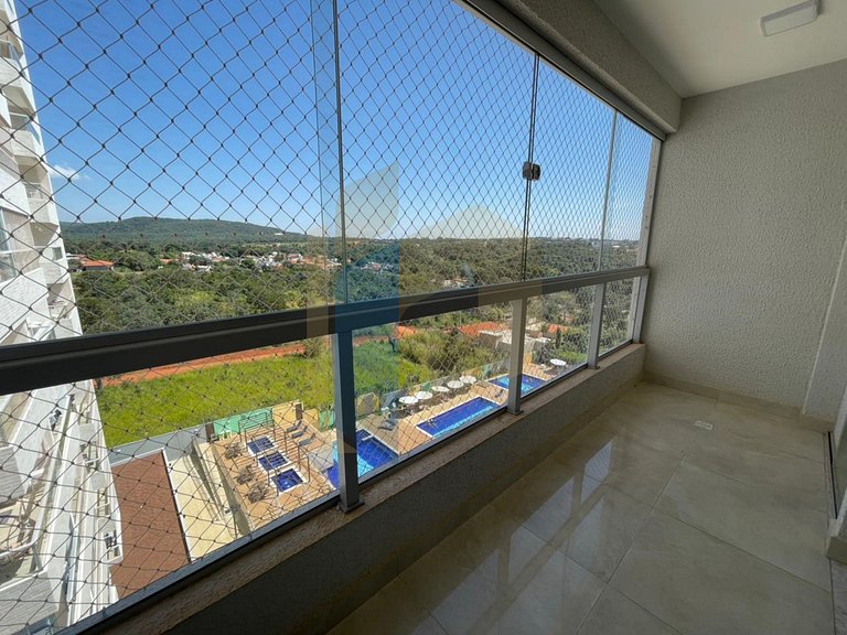 Apartamento de 2 Quartos mobiliado - Caldas Novas