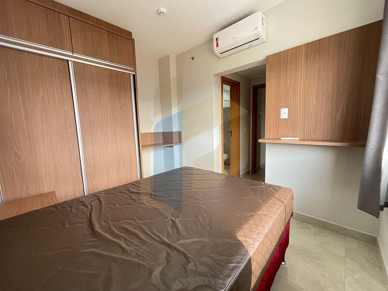 Apartamento de 2 Quartos mobiliado - Caldas Novas