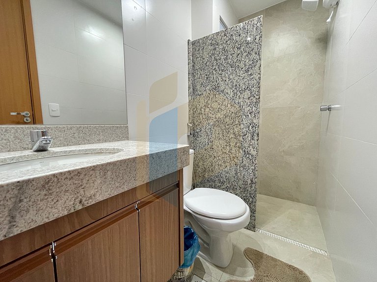 Apartamento de 2 Quartos mobiliado - Caldas Novas