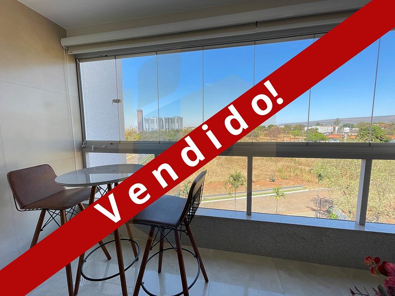 Apartamento de 2 Quartos mobiliado - Caldas Novas
