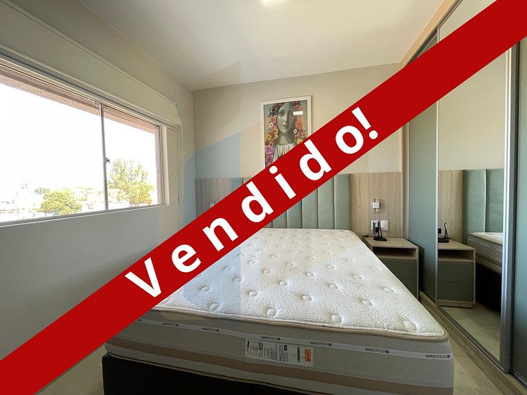 Apartamento de 2 Quartos mobiliado - Caldas Novas