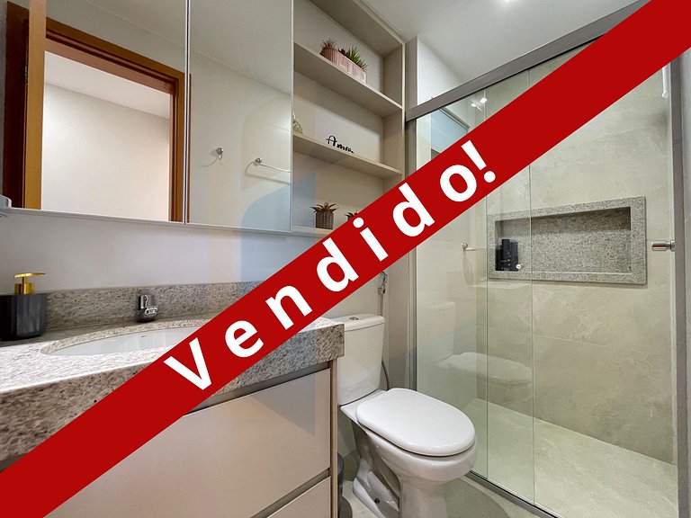 Apartamento de 2 Quartos mobiliado - Caldas Novas