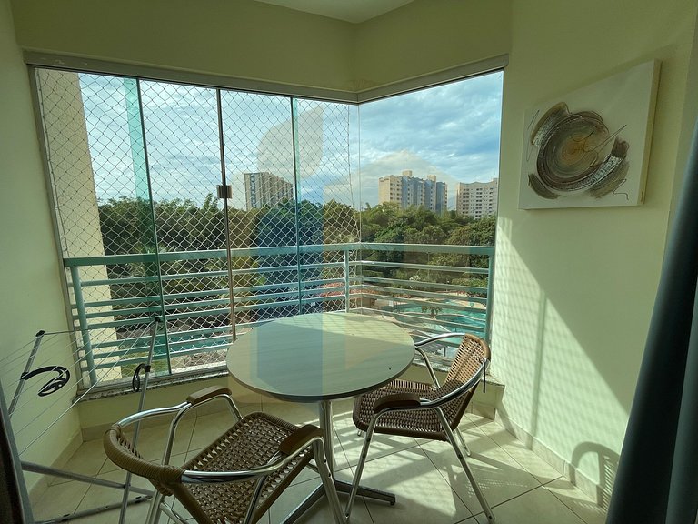 Apartamento 1 Quarto Thermas do Bosque