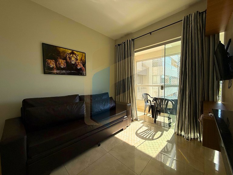 Apartamento de 2 Quartos mobiliado - Caldas Novas