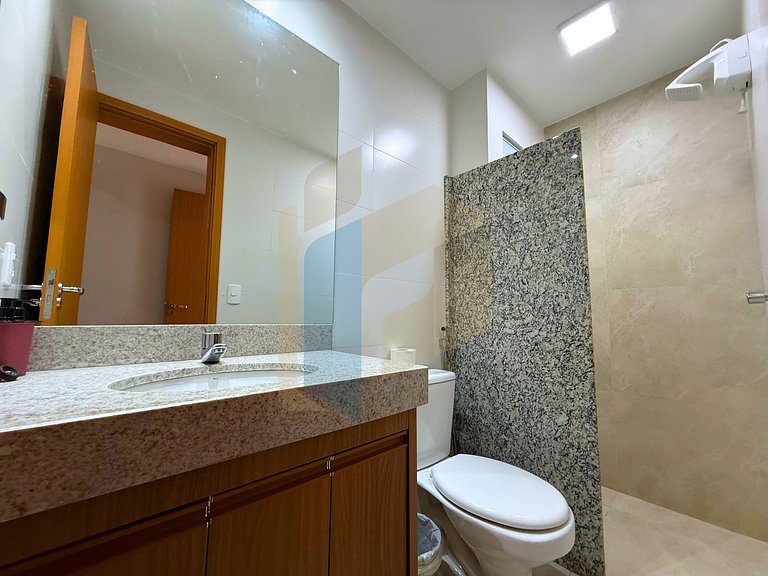 Apartamento de 2 Quartos mobiliado - Caldas Novas